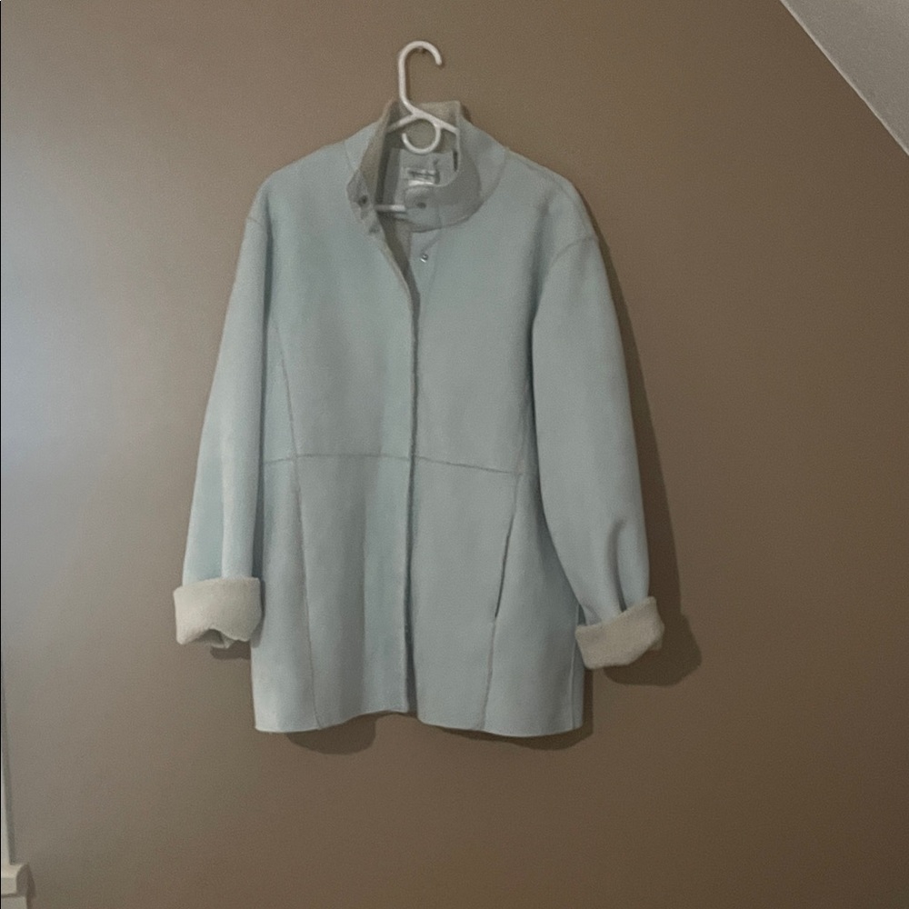 Women's Light Sky Blue Jacket